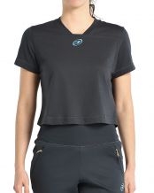 CAMISETA BULLPADEL BAGAN NEGRO MUJER