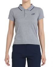 POLO BULLPADEL FIP EXILOB MUJER GRIS