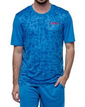 T-SHIRT SIUX CYBER 26 BLEU