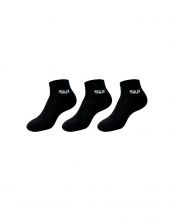 PACK 3 CALCETINES SIUX BASIC 26 CA�A CORTA NEGRO