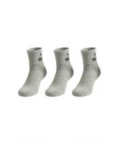 PACK 3 CALCETINES SIUX BASIC CA�A MEDIA GRIS