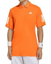 POLO ADIDAS CLUB 3 STRIPES ARANCIONE