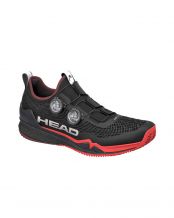 HEAD ENDURE PRO BOA CLAY NEGRO/ROJO 273016