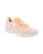 HEAD SPRINT PRO 4.0 CLAY ORANGE FEMME 274176