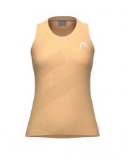 CAMISETA HEAD PRO MUJER ALBARICOQUE