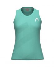 CAMISETA HEAD PRO MUJER AZUL TURQUESA