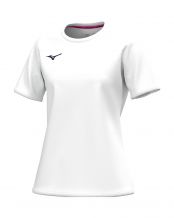 T-SHIRT MIZUNO TEAM 32EAB765 FEMME BLANC