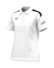 POLO MIZUNO TEAM RB MUJER BLANCO