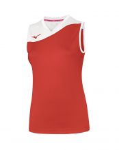 TOP MIZUNO AUTHENTIC MYOU MUJER ROJO