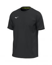 T-SHIRT MIZUNO TEAM JUNIOR NOIR