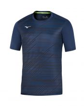 T-SHIRT MIZUNO TEAM CHIBA JUNIOR BLU NAVY