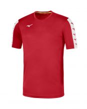 T-SHIRT MIZUNO TEAM NARA 32FA9A51 UNISEXE ROUGE