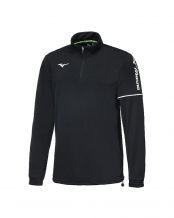 CAMISETA MIZUNO TEAM SENDAI JUNIOR NEGRO