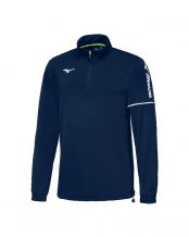 T-SHIRT MIZUNO TEAM SENDAI JUNIOR BLU NAVY