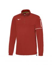 T-SHIRT MIZUNO TEAM SENDAI JUNIOR ROUGE