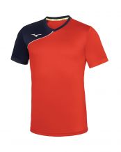 T-SHIRT MIZUNO TEAM TRAD SHUKYU P2EA7930 JUNIOR ROUGE