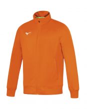 CHAQUETA MIZUNO TEAM CORE JUNIOR NARANJA