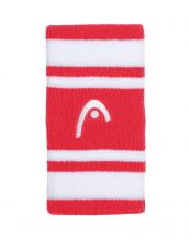 POIGNET HEAD STRIPED 5 ROUGE/BLANC