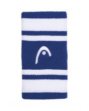 POIGNET HEAD STRIPED 5 BLEU MARINE/BLANC