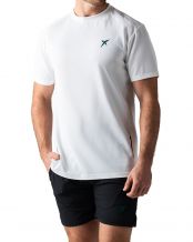 T-SHIRT DROP SHOT SANZ PERFORMANCE BIANCO