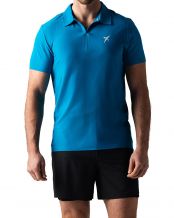 POLO DROP SHOT CAMPA BLEU