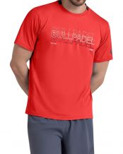 CAMISETA BULLPADEL MARILA ROJO