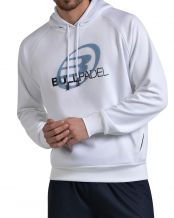 SUDADERA BULLPADEL EIRA BLANCO