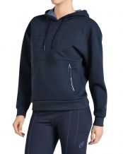 SWEAT BULLPADEL EOLIA FEMME BLEU MARINE