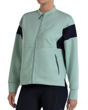 SUDADERA BULLPADEL PEDINA MUJER VERDE
