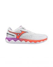 MIZUNO WAVE ENFORCE TOUR 2 CLAY COURT BLANCO NARANJA MUJER 61GC2604