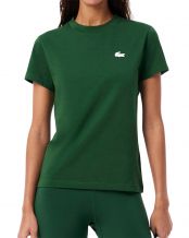 T-SHIRT LACOSTE CORE PERFORMANCE DONNA VERDE