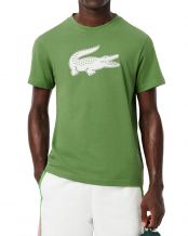CAMISETA LACOSTE CORE PERFORMANCE BLANCO/VERDE