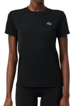 T-SHIRT LACOSTE ESSENTIALS FEMME NOIR