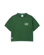 T-SHIRT LACOSTE COLLECTION ROLAND GARROS FEMME VERT