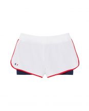 PANTALONE LACOSTE FRENCH TEAM COLLECTION DONNA BIANCO