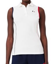 POLO SIN MANGAS LACOSTE FRENCH TEAM COLLECTION MUJER BLANCO