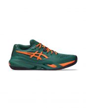 ASICS GEL-RESOLUTION X PADEL VERT/ORANGE 1041A492