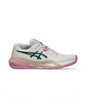 ASICS GEL-RESOLUTION X PADEL BLANCO/VERDE/ROSA MUJER 1042A285
