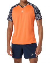 CAMISETA ASICS PADEL COURT SS TOP ORANGE