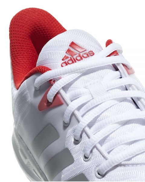 ADIDAS BARRICADE COURT BLANCO ROJO CM7814 - Ofertón espectacular