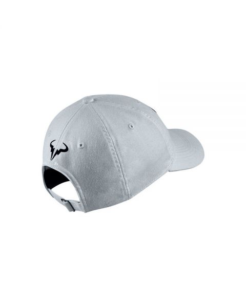 Gorra Nike H86 Rafael Nadal Plata Negro| Complementos