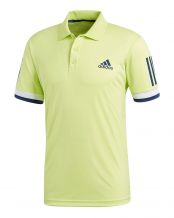 POLO ADIDAS CLUB 3 STRIPES AMARILLO