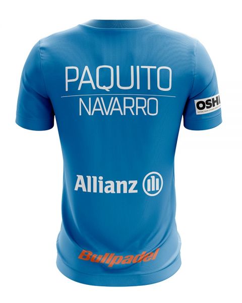 CAMISETA OFICIAL BULLPADEL PAQUITO NAVARRO - INFANTIL