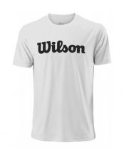 CAMISETA WILSON SCRIPT TECH TEE BLANCO NEGRO