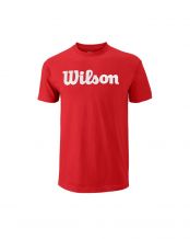 CAMISETA WILSON SCRIPT TEE ROJO WRA747808