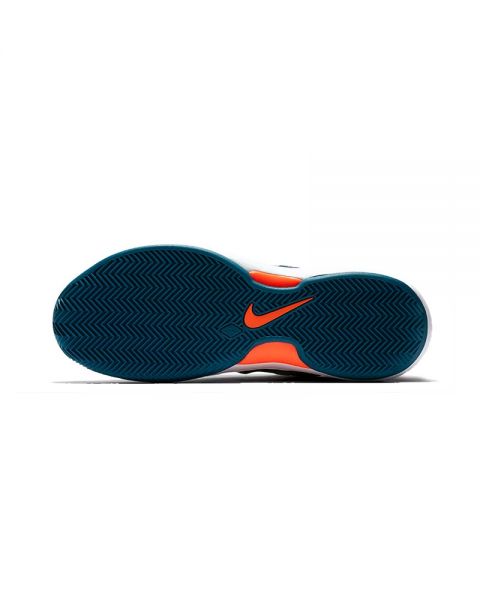 objetivo Cambios de Pensionista Nike Air Zoom Prestige Clay Azul Naranja - Con diseño sofisticado