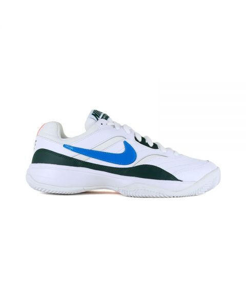 Nike Court Lite Clay Blanco Azul - Cómoda y transpirable