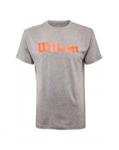 CAMISETA WILSON SCRIPT GRIS WRA747805