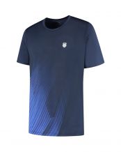 CAMISETA KSWISS HYPERCOURT PRINT CREW 6 AZUL MARINO