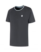 CAMISETA KSWISS AP HYPERCOURT MELANGE CREW NEGRO